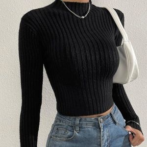 Shein Black Sweater